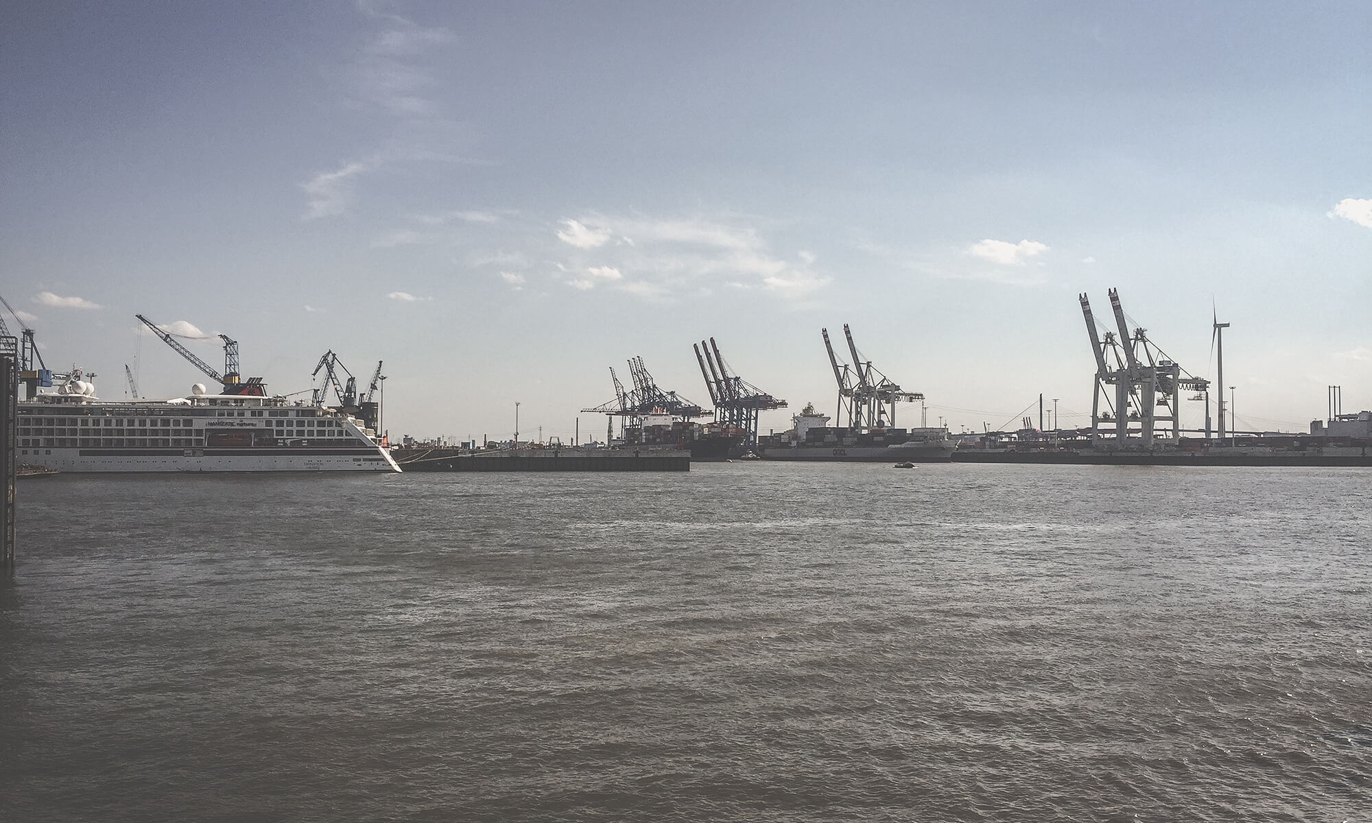 Hamburg Elbe Hafen